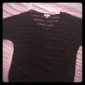 Allison Brittney Tops - 3/4 sleeve sheer shirt Allison Brittney Tops - 3/4 sleeve sheer shirt